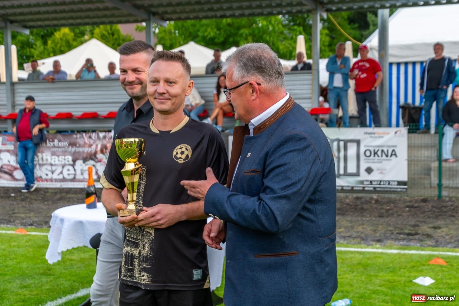 Zdjęcie w galerii na portalu naszraciborz.pl: Turniej Firm o Puchar Wójta Gminy Krzyżanowice. LKS Tworków obchodzi jubileusz 120 lat [FOTO i WIDEO] wiadomości z regionu