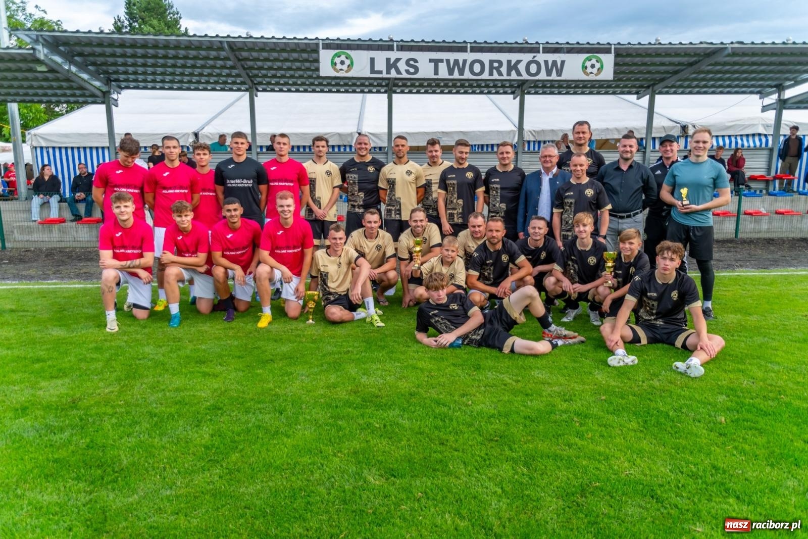 Zdjęcie w galerii na portalu naszraciborz.pl: Turniej Firm o Puchar Wójta Gminy Krzyżanowice. LKS Tworków obchodzi jubileusz 120 lat [FOTO i WIDEO] wiadomości z regionu