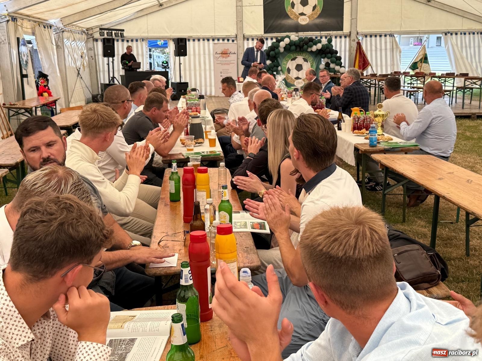Zdjęcie w galerii na portalu naszraciborz.pl: Wielkie świętowanie w Tworkowie. Ludowy Klub Sportowy ma 120 lat wiadomości z regionu