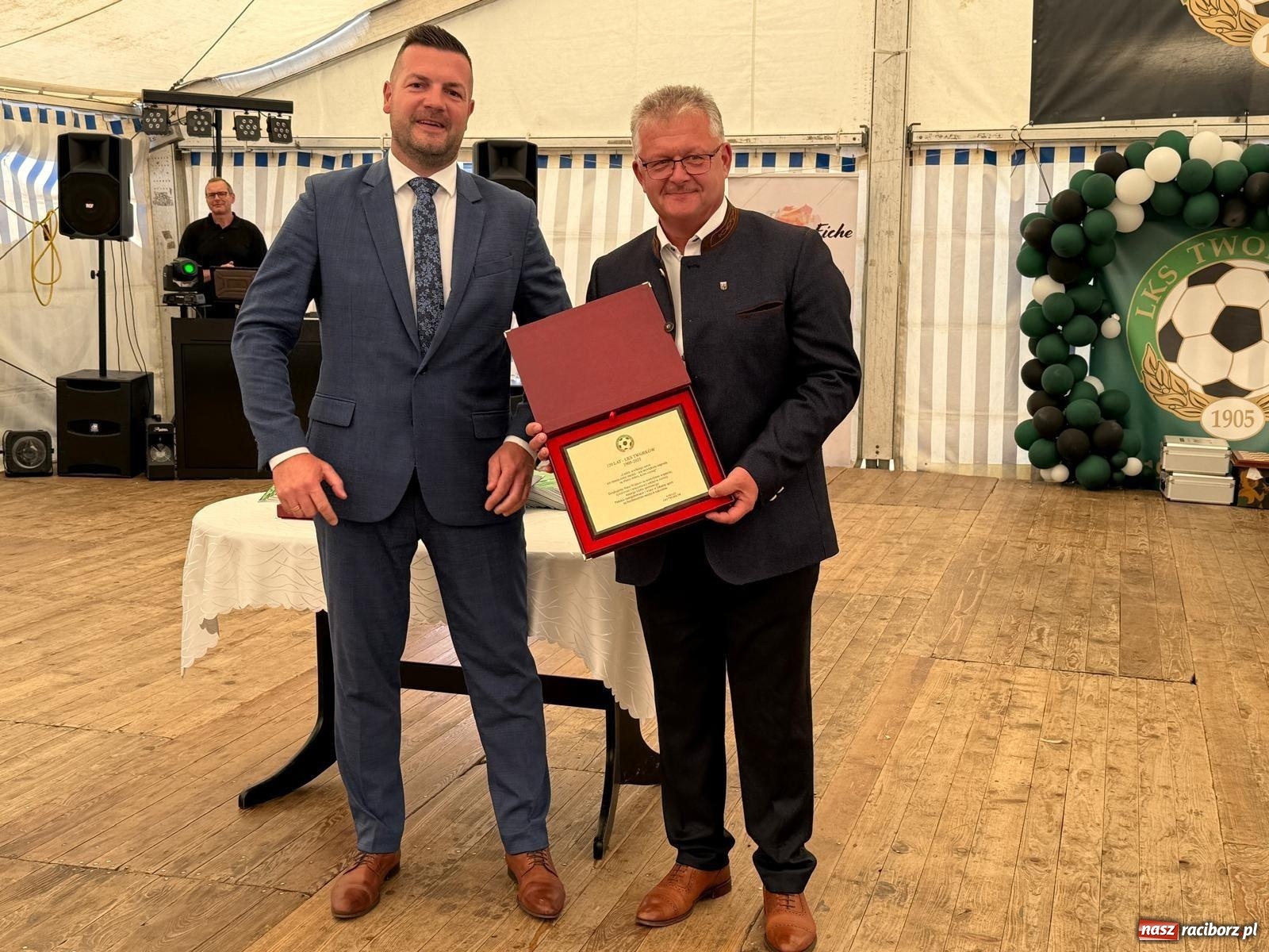 Zdjęcie w galerii na portalu naszraciborz.pl: Wielkie świętowanie w Tworkowie. Ludowy Klub Sportowy ma 120 lat wiadomości z regionu