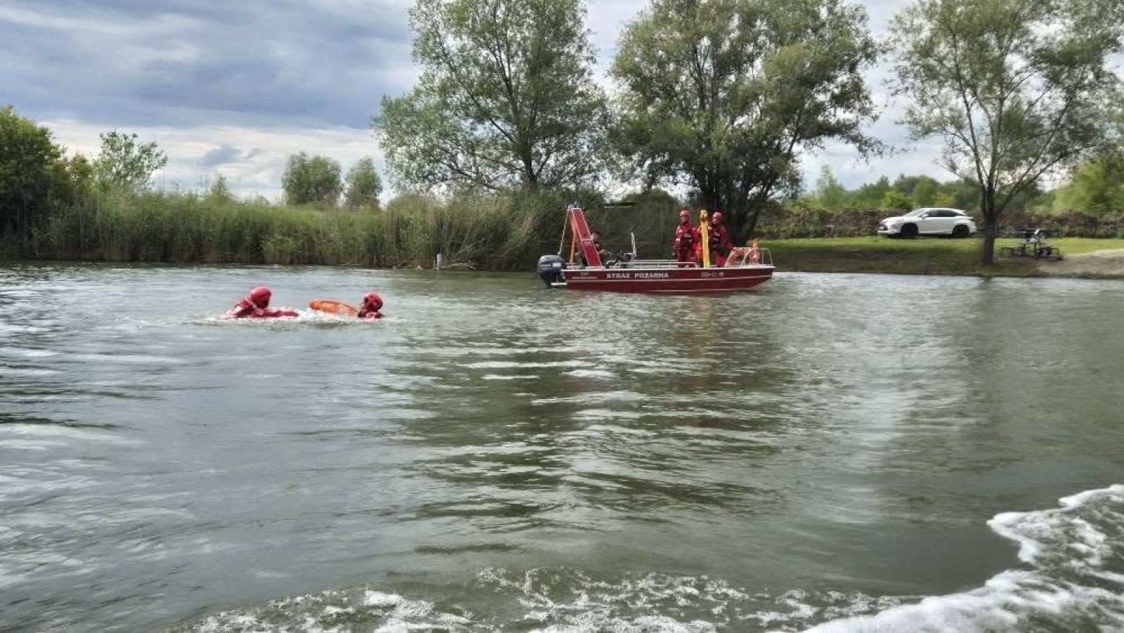 Zdjęcie w galerii na portalu naszraciborz.pl: Gotowi do akcji na wodzie. Specjalistyczne szkolenie OSP Krzyżanowice wiadomości z regionu