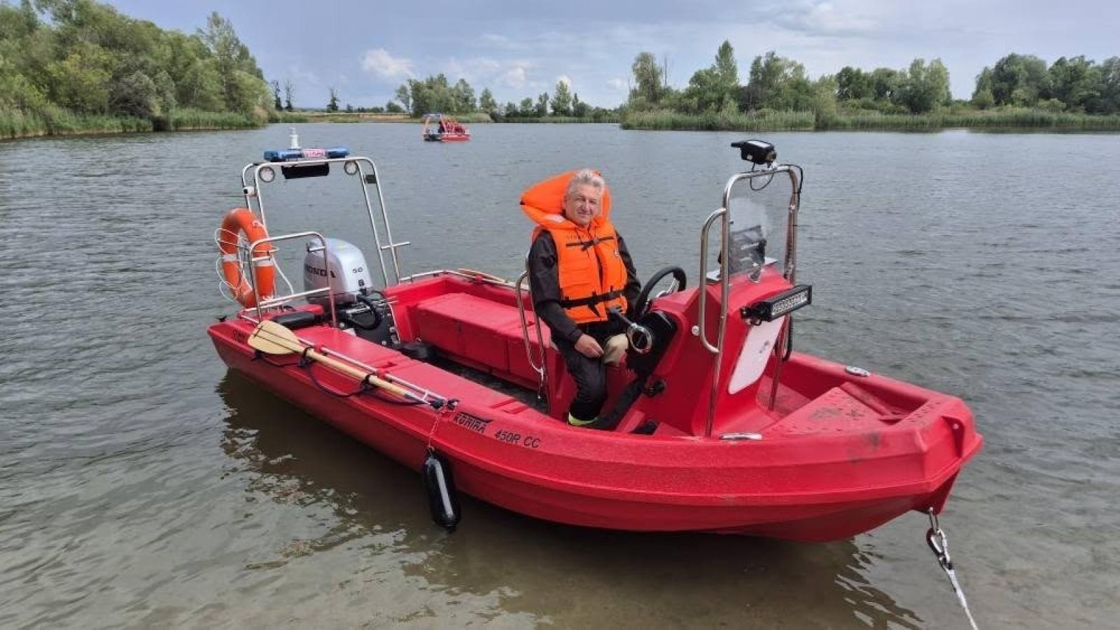 Zdjęcie w galerii na portalu naszraciborz.pl: Gotowi do akcji na wodzie. Specjalistyczne szkolenie OSP Krzyżanowice wiadomości z regionu
