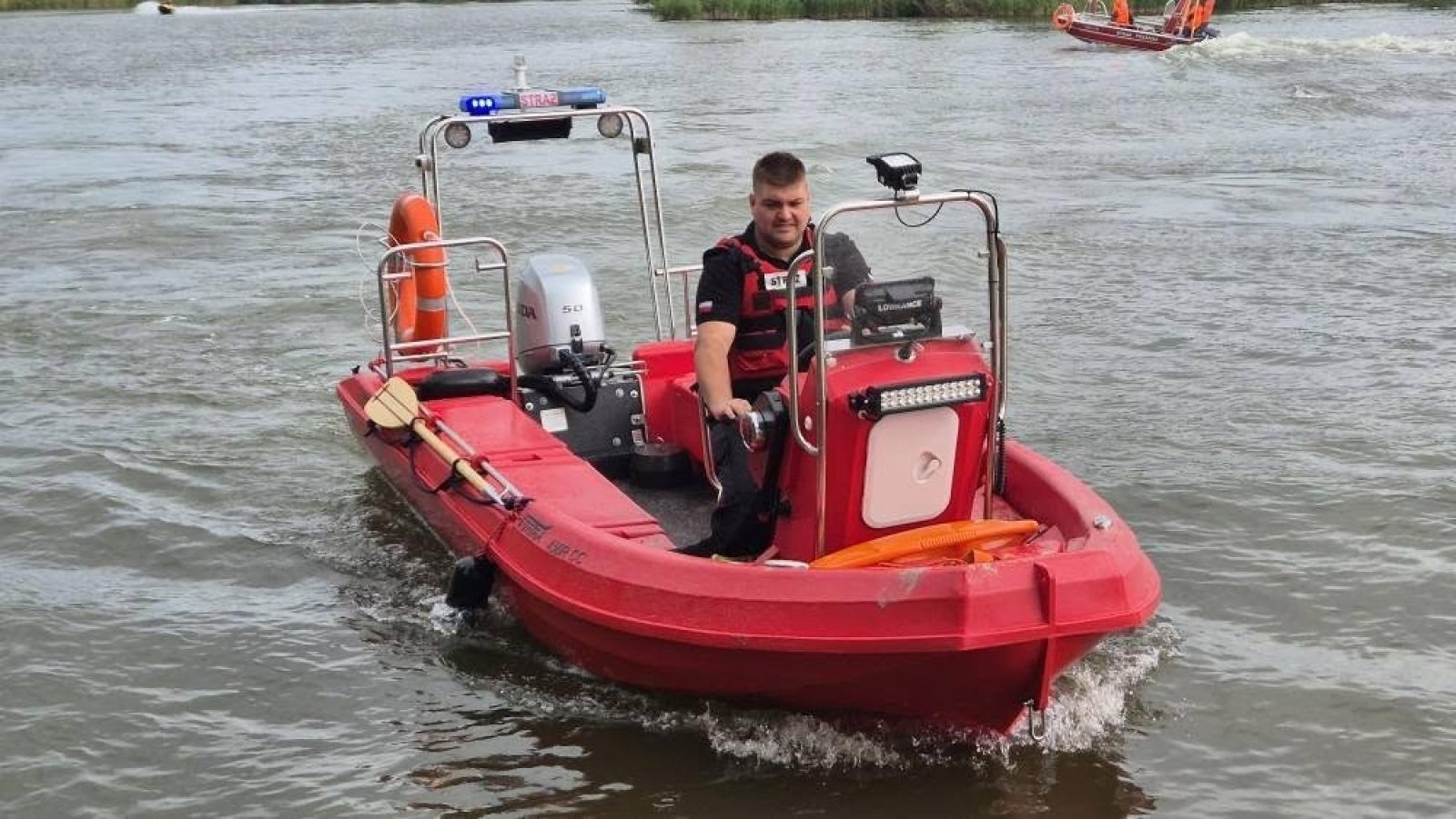 Zdjęcie w galerii na portalu naszraciborz.pl: Gotowi do akcji na wodzie. Specjalistyczne szkolenie OSP Krzyżanowice wiadomości z regionu