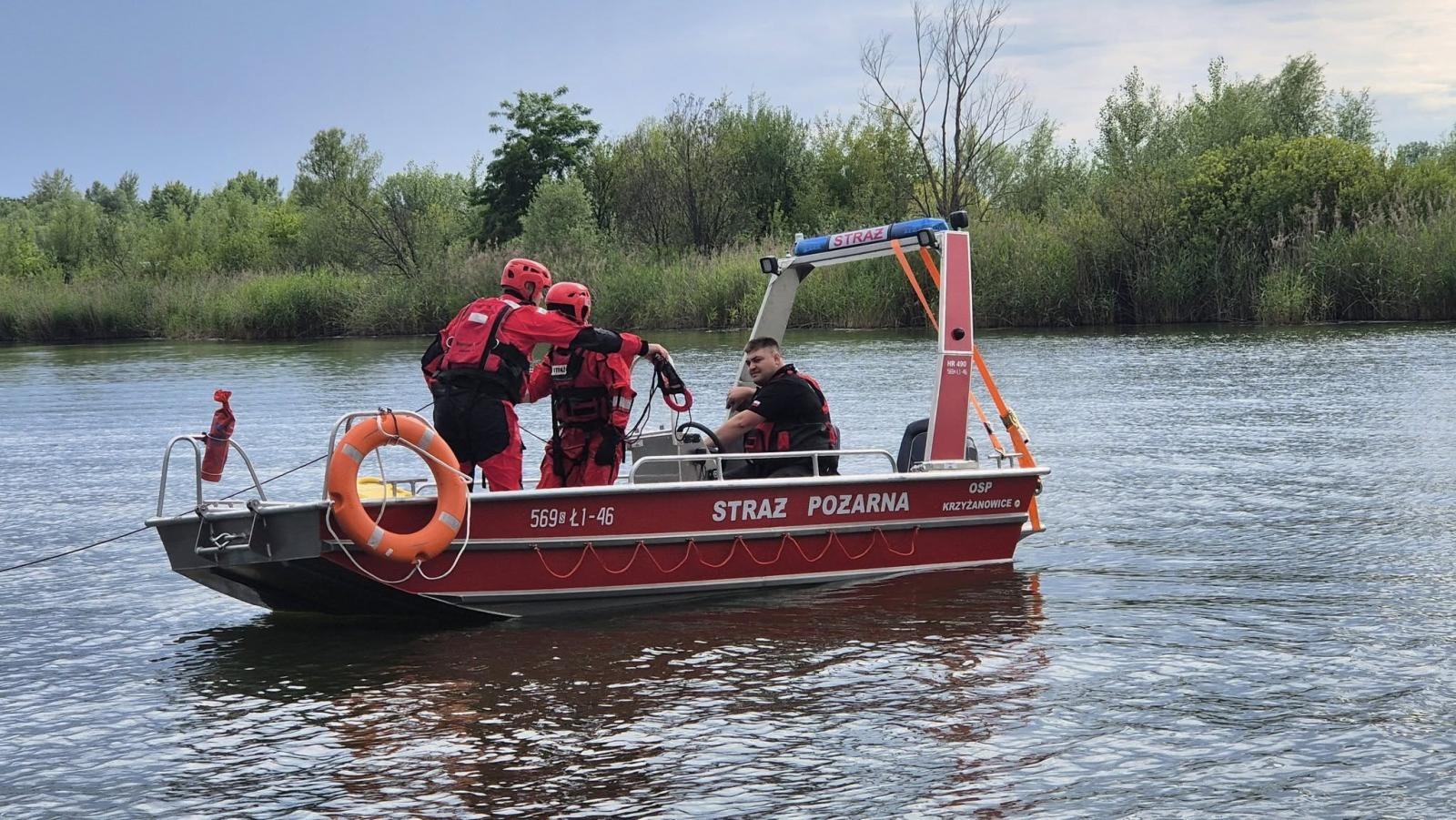 Zdjęcie w galerii na portalu naszraciborz.pl: Gotowi do akcji na wodzie. Specjalistyczne szkolenie OSP Krzyżanowice wiadomości z regionu
