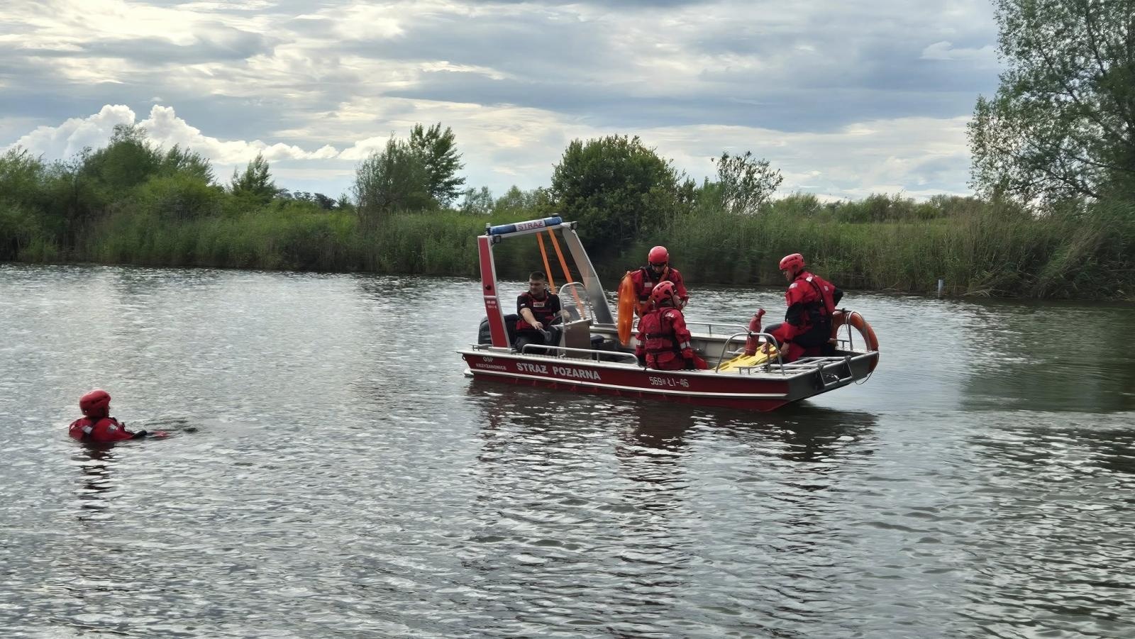 Zdjęcie w galerii na portalu naszraciborz.pl: Gotowi do akcji na wodzie. Specjalistyczne szkolenie OSP Krzyżanowice wiadomości z regionu