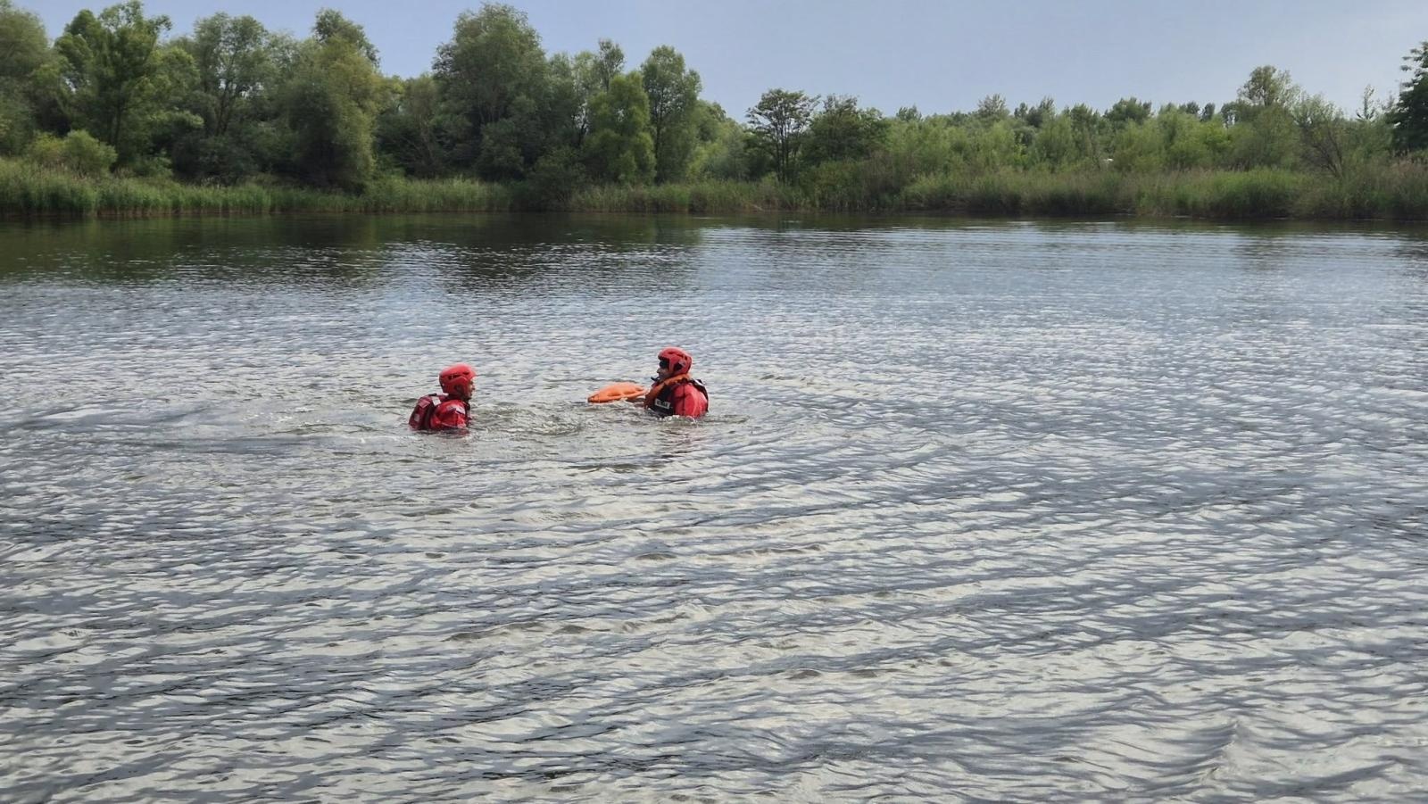 Zdjęcie w galerii na portalu naszraciborz.pl: Gotowi do akcji na wodzie. Specjalistyczne szkolenie OSP Krzyżanowice wiadomości z regionu