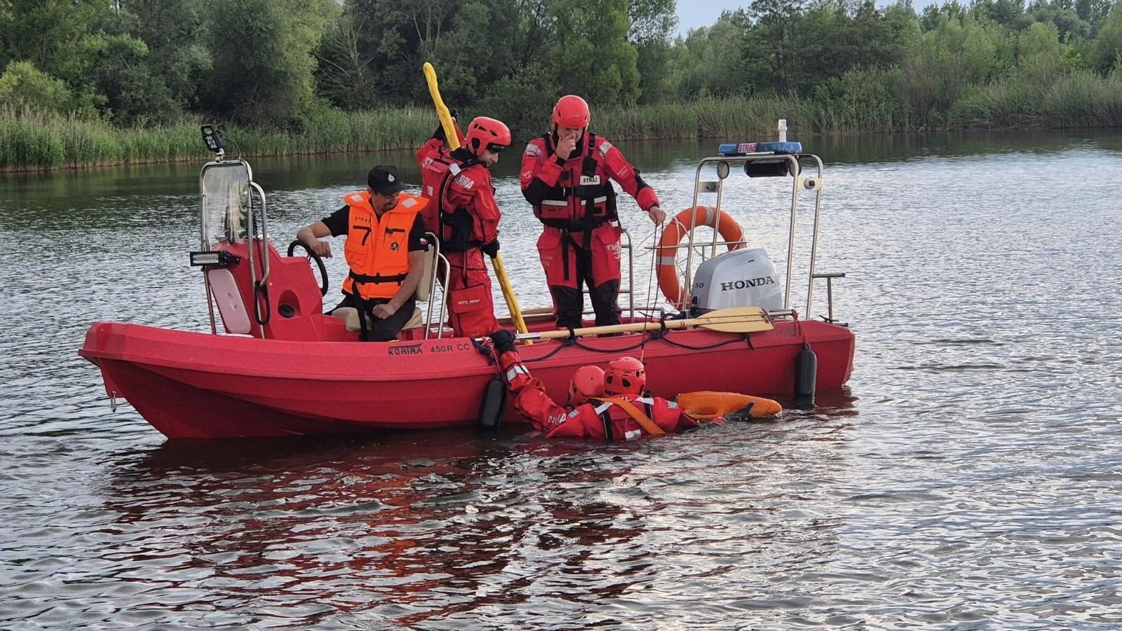 Zdjęcie w galerii na portalu naszraciborz.pl: Gotowi do akcji na wodzie. Specjalistyczne szkolenie OSP Krzyżanowice wiadomości z regionu