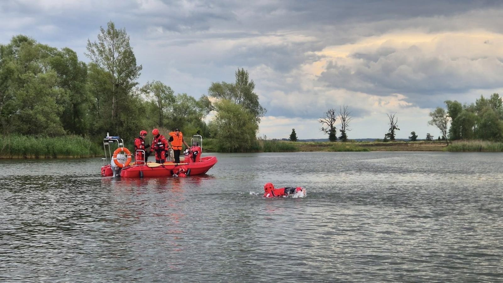 Zdjęcie w galerii na portalu naszraciborz.pl: Gotowi do akcji na wodzie. Specjalistyczne szkolenie OSP Krzyżanowice wiadomości z regionu