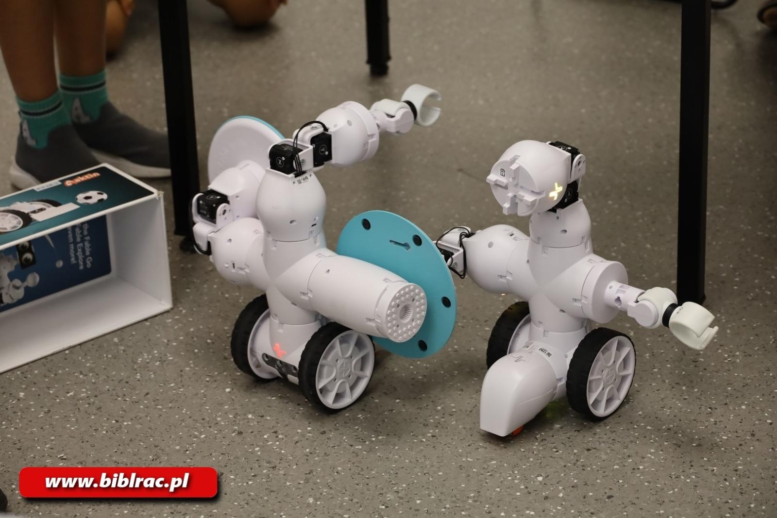 Zdjęcie w galerii na portalu naszraciborz.pl: Walki robotów w raciborskiej bibliotece wiadomości z regionu