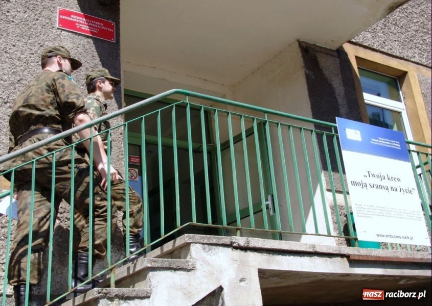 Zdjęcie w galerii na portalu naszraciborz.pl: 20 litrów krwi na 20-lecie Straży Granicznej wiadomości z regionu