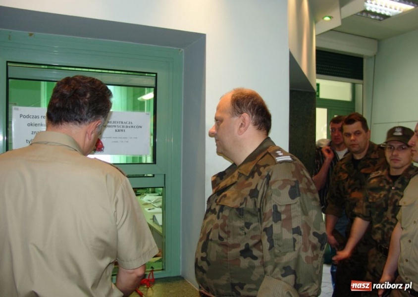 Zdjęcie w galerii na portalu naszraciborz.pl: 20 litrów krwi na 20-lecie Straży Granicznej wiadomości z regionu