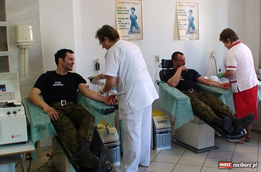 Zdjęcie w galerii na portalu naszraciborz.pl: 20 litrów krwi na 20-lecie Straży Granicznej wiadomości z regionu