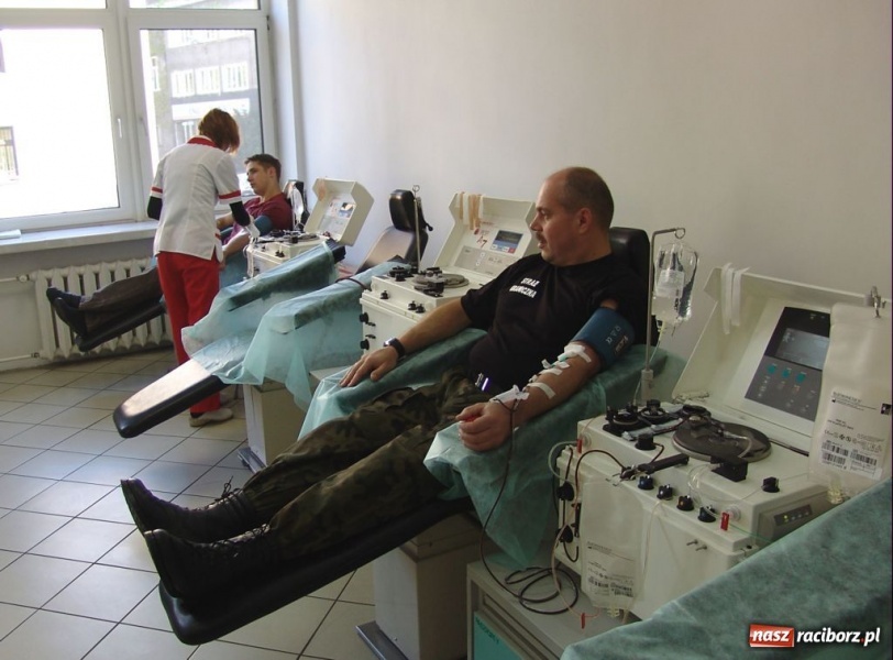 Zdjęcie w galerii na portalu naszraciborz.pl: 20 litrów krwi na 20-lecie Straży Granicznej wiadomości z regionu
