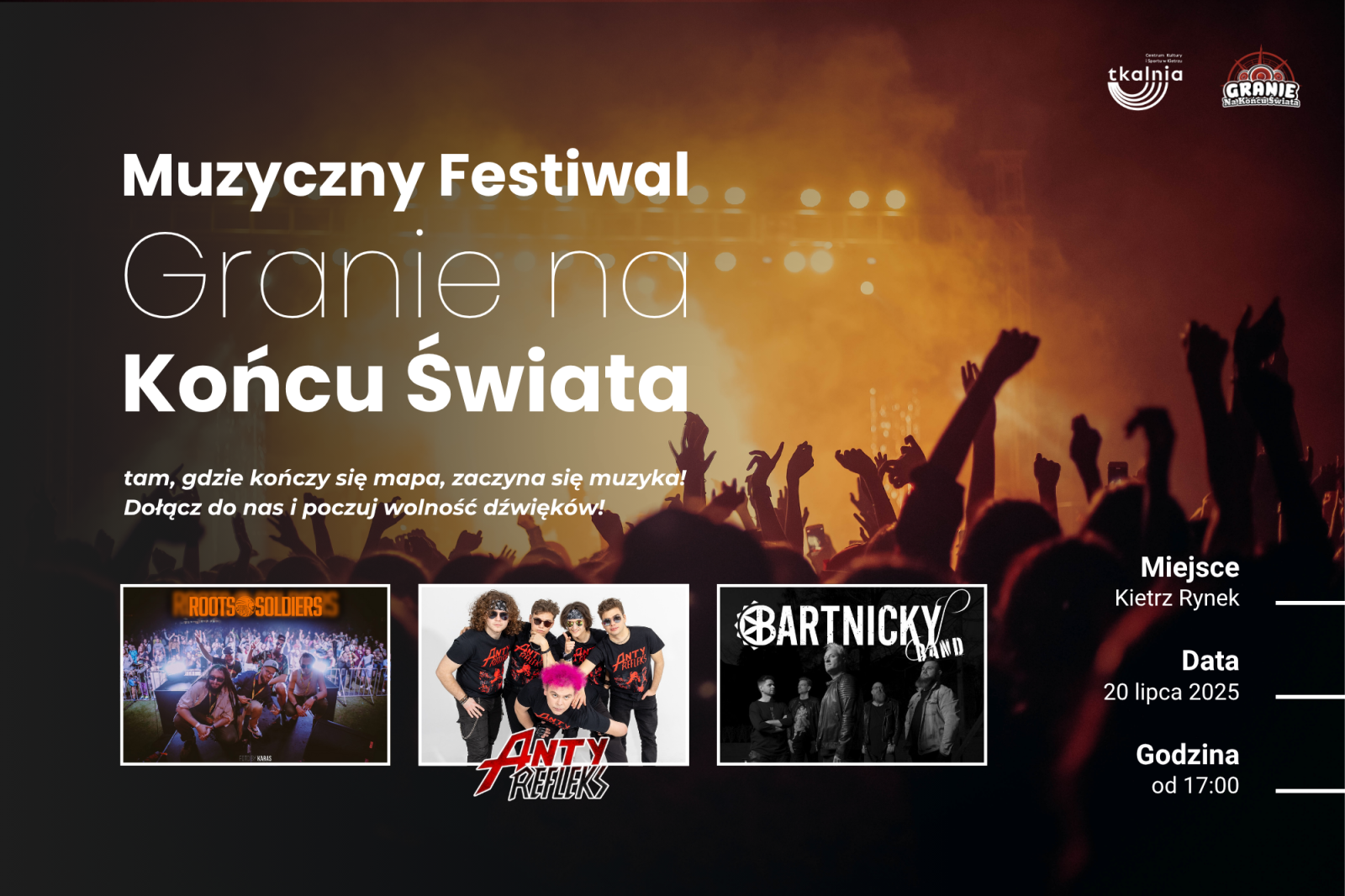 Zdjęcie w galerii na portalu naszraciborz.pl: Tkalnia zaprasza na muzyczne lato w Kietrzu – tańce pod gołym niebem i festiwal dźwięków na Rynku wiadomości z regionu