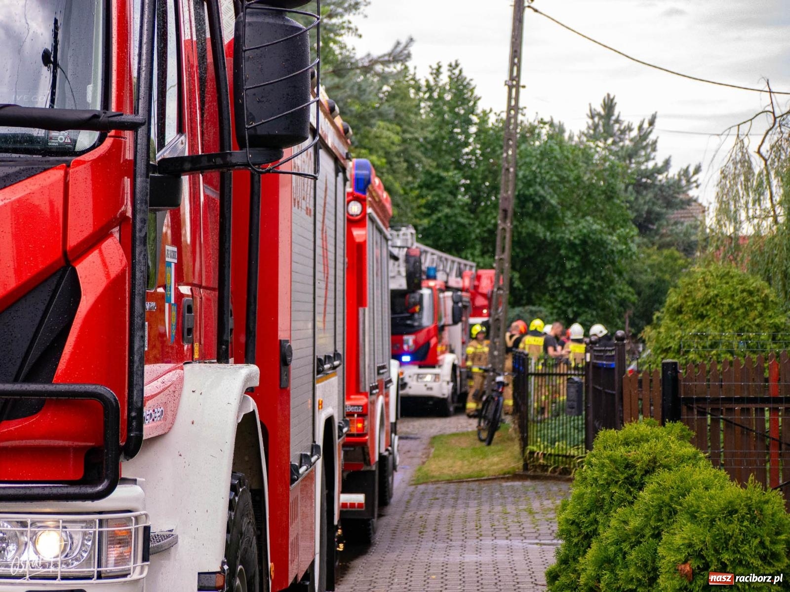 Zdjęcie w galerii na portalu naszraciborz.pl: Silny wiatr i ulewa przysporzyły pracy strażakom. Seria interwencji w Nędzy [FOTO] wiadomości z regionu