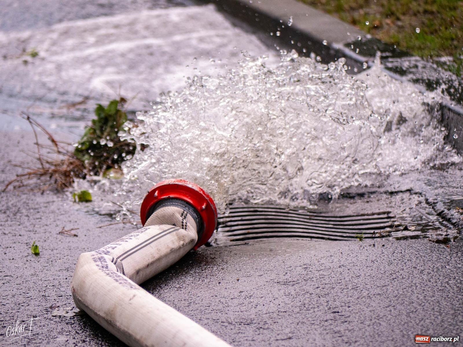 Zdjęcie w galerii na portalu naszraciborz.pl: Silny wiatr i ulewa przysporzyły pracy strażakom. Seria interwencji w Nędzy [FOTO] wiadomości z regionu