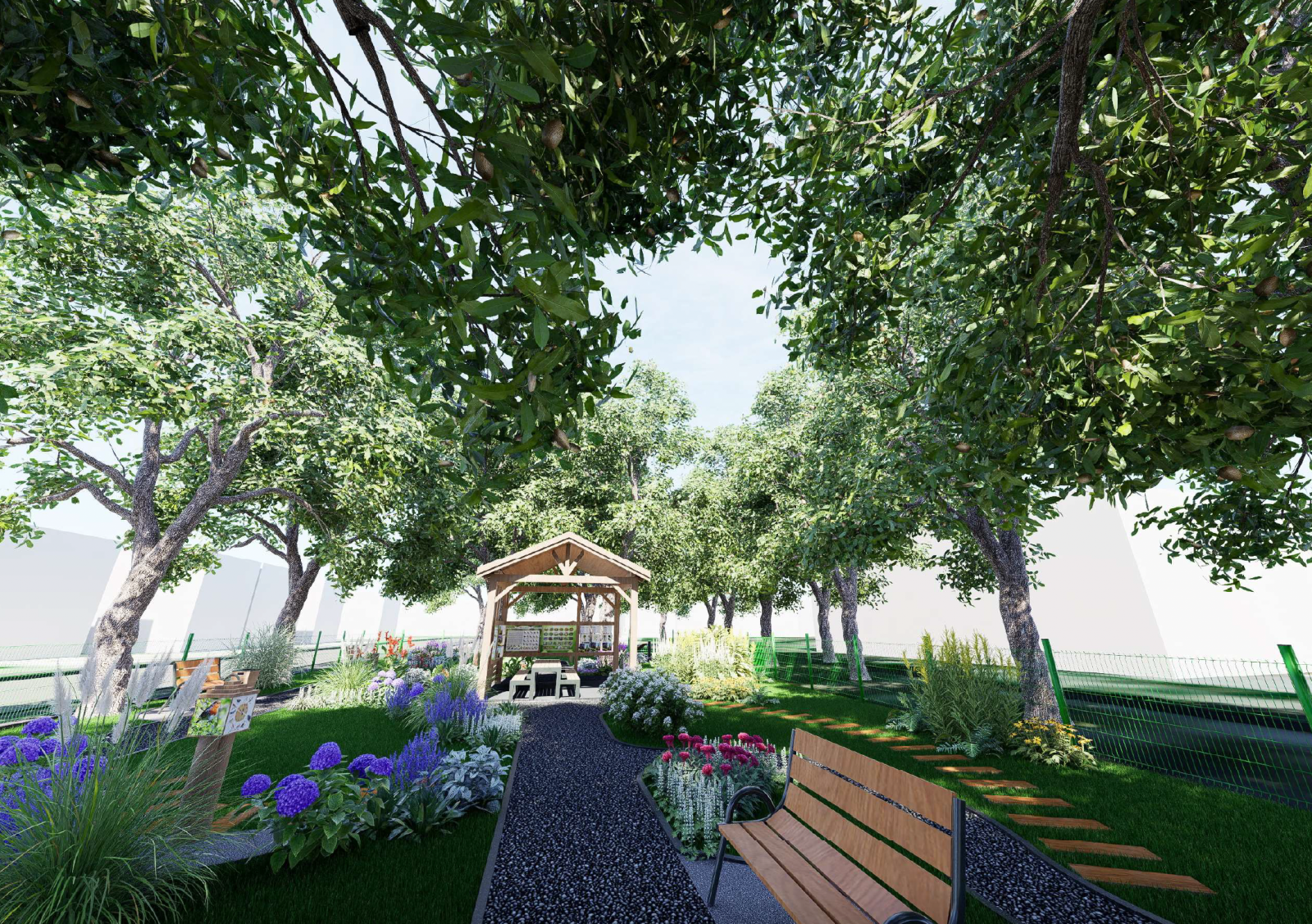 Zdjęcie w galerii na portalu naszraciborz.pl: Ptasi zakątek zamiast pomnika wdzięczności. Nowa przestrzeń dla mieszkańców Krzanowic wiadomości z regionu