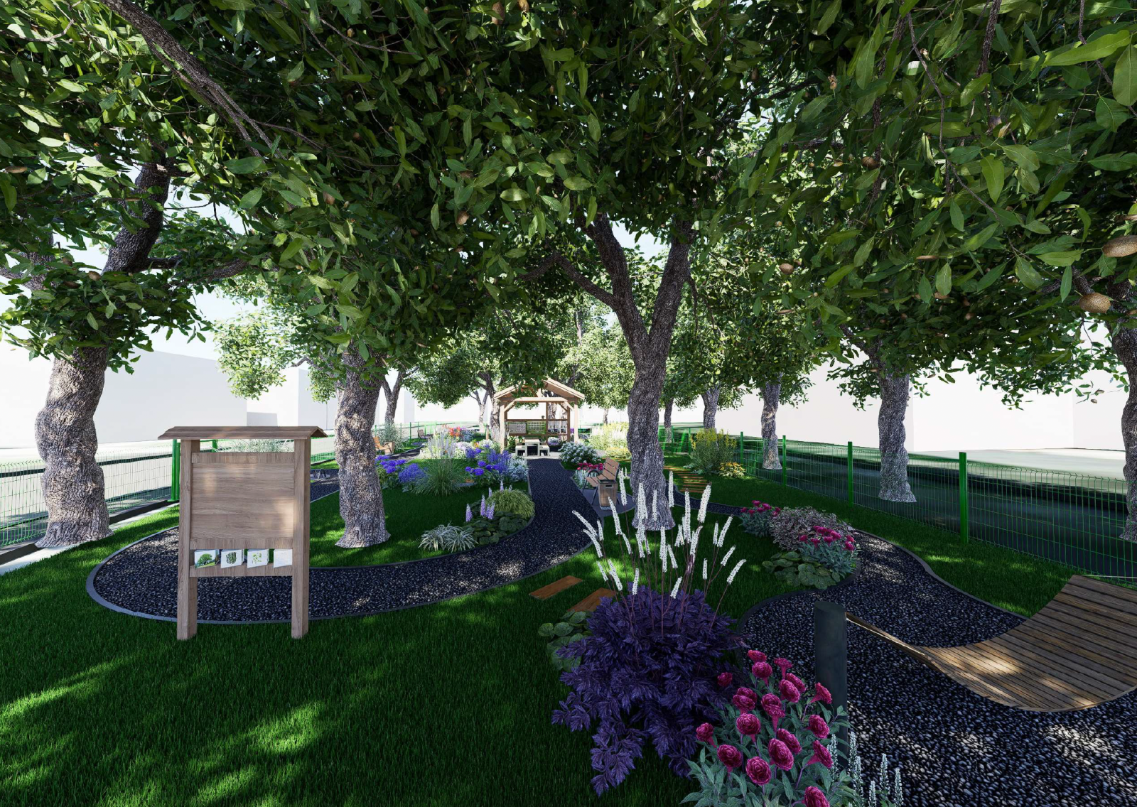 Zdjęcie w galerii na portalu naszraciborz.pl: Ptasi zakątek zamiast pomnika wdzięczności. Nowa przestrzeń dla mieszkańców Krzanowic wiadomości z regionu