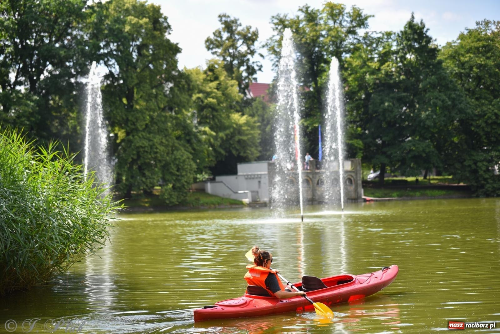 Zdjęcie w galerii na portalu naszraciborz.pl: Pożegnanie lata z Fundacją PORT – bezpłatny spływ kajakowy w Parku im. Miasta Roth wiadomości z regionu
