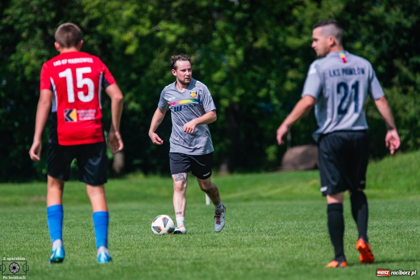 Zdjęcie w galerii na portalu naszraciborz.pl: Wyrównany sparing przy Łąkowej. Pawłów minimalnie lepszy [FOTO] wiadomości z regionu