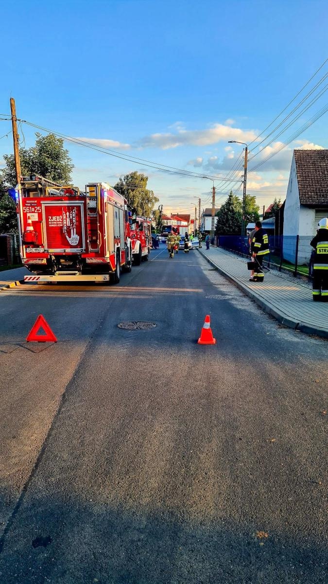 Zdjęcie w galerii na portalu naszraciborz.pl: Zderzenie na ul. Kopernika w Borucinie. Straty sięgają 40 tysięcy złotych wiadomości z regionu