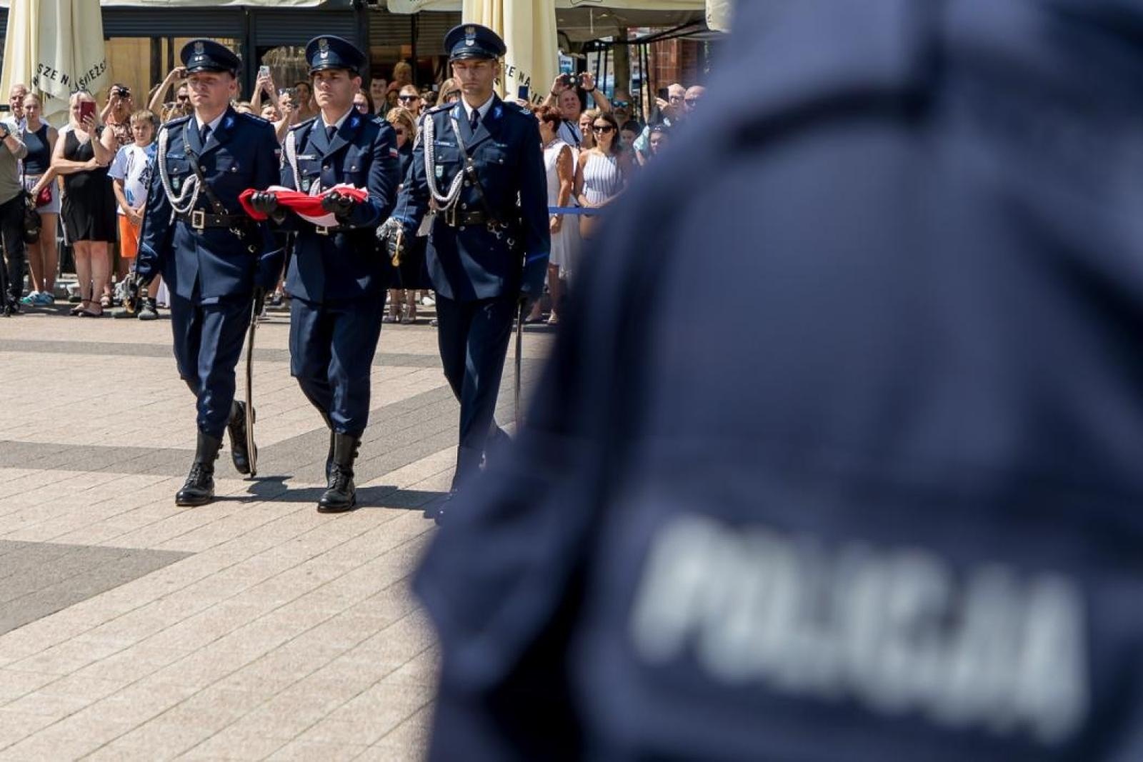 Zdjęcie w galerii na portalu naszraciborz.pl: W Rybniku odbyły się tegoroczne wojewódzkie obchody Święta Policji wiadomości z regionu