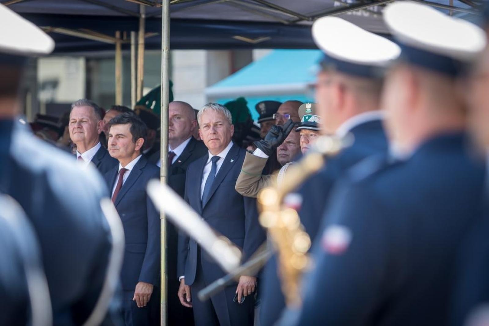Zdjęcie w galerii na portalu naszraciborz.pl: W Rybniku odbyły się tegoroczne wojewódzkie obchody Święta Policji wiadomości z regionu