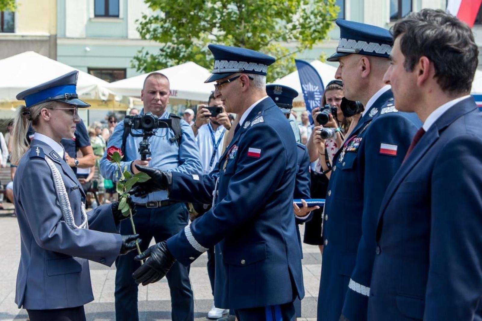 Zdjęcie w galerii na portalu naszraciborz.pl: W Rybniku odbyły się tegoroczne wojewódzkie obchody Święta Policji wiadomości z regionu