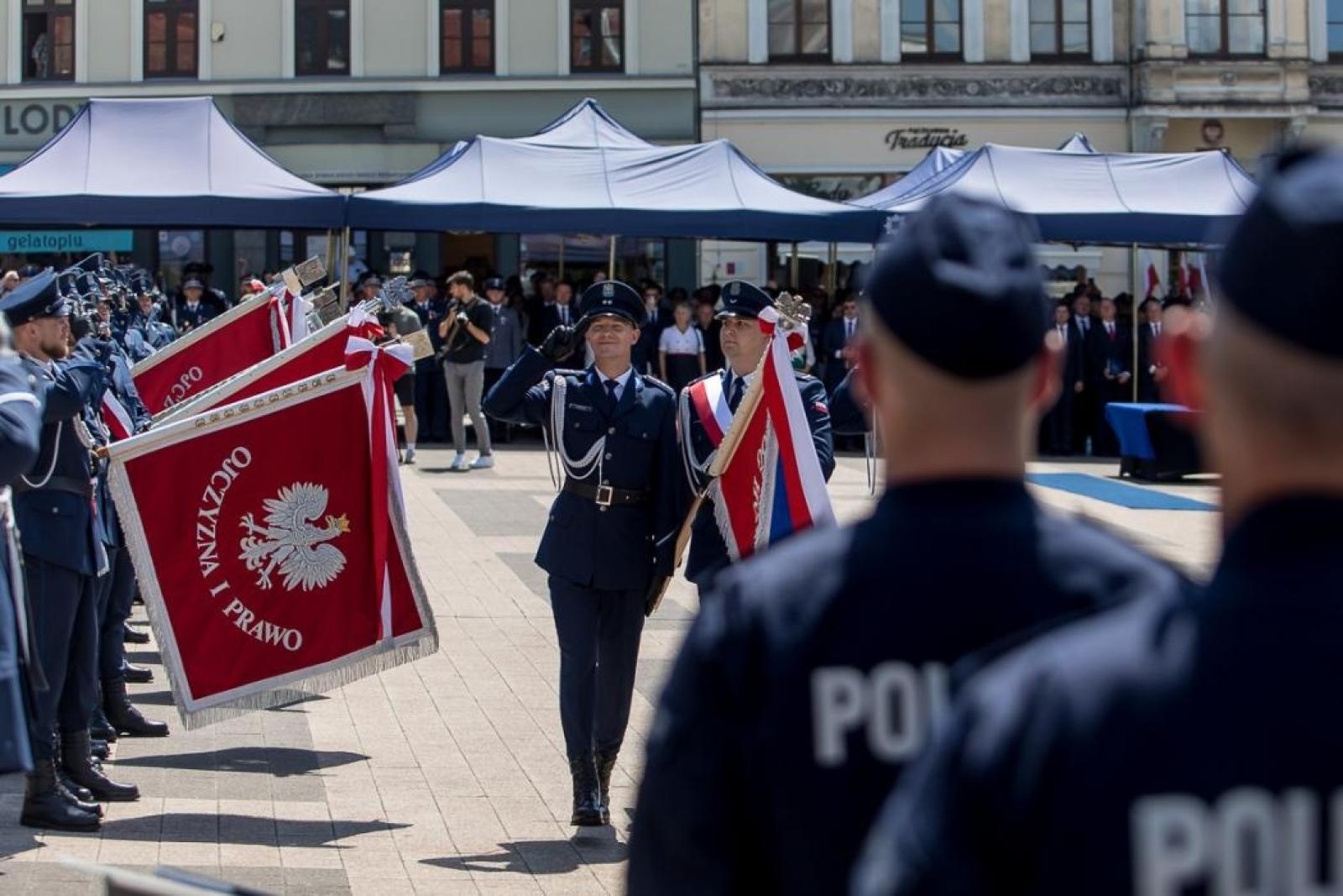 Zdjęcie w galerii na portalu naszraciborz.pl: W Rybniku odbyły się tegoroczne wojewódzkie obchody Święta Policji wiadomości z regionu