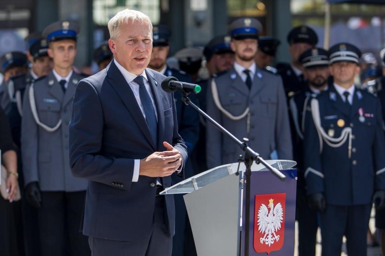 Zdjęcie w galerii na portalu naszraciborz.pl: W Rybniku odbyły się tegoroczne wojewódzkie obchody Święta Policji wiadomości z regionu