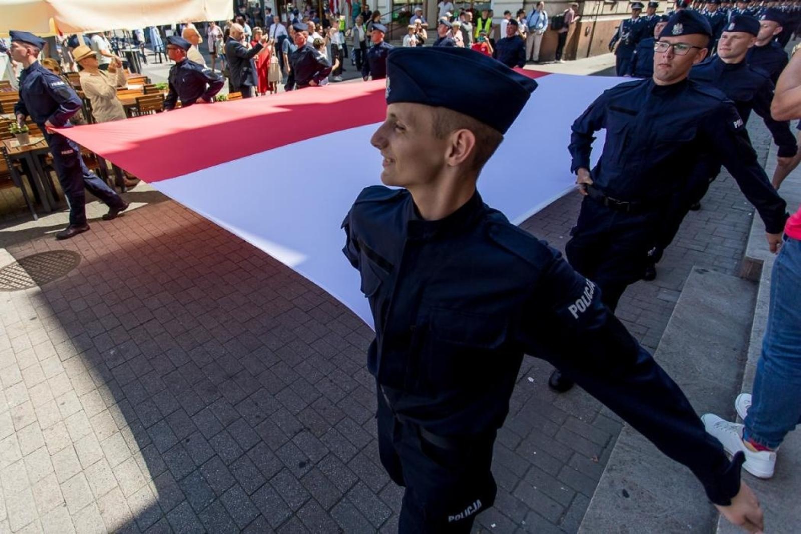 Zdjęcie w galerii na portalu naszraciborz.pl: W Rybniku odbyły się tegoroczne wojewódzkie obchody Święta Policji wiadomości z regionu