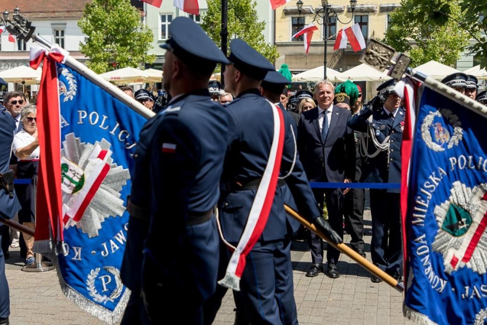 Zdjęcie w galerii na portalu naszraciborz.pl: W Rybniku odbyły się tegoroczne wojewódzkie obchody Święta Policji wiadomości z regionu
