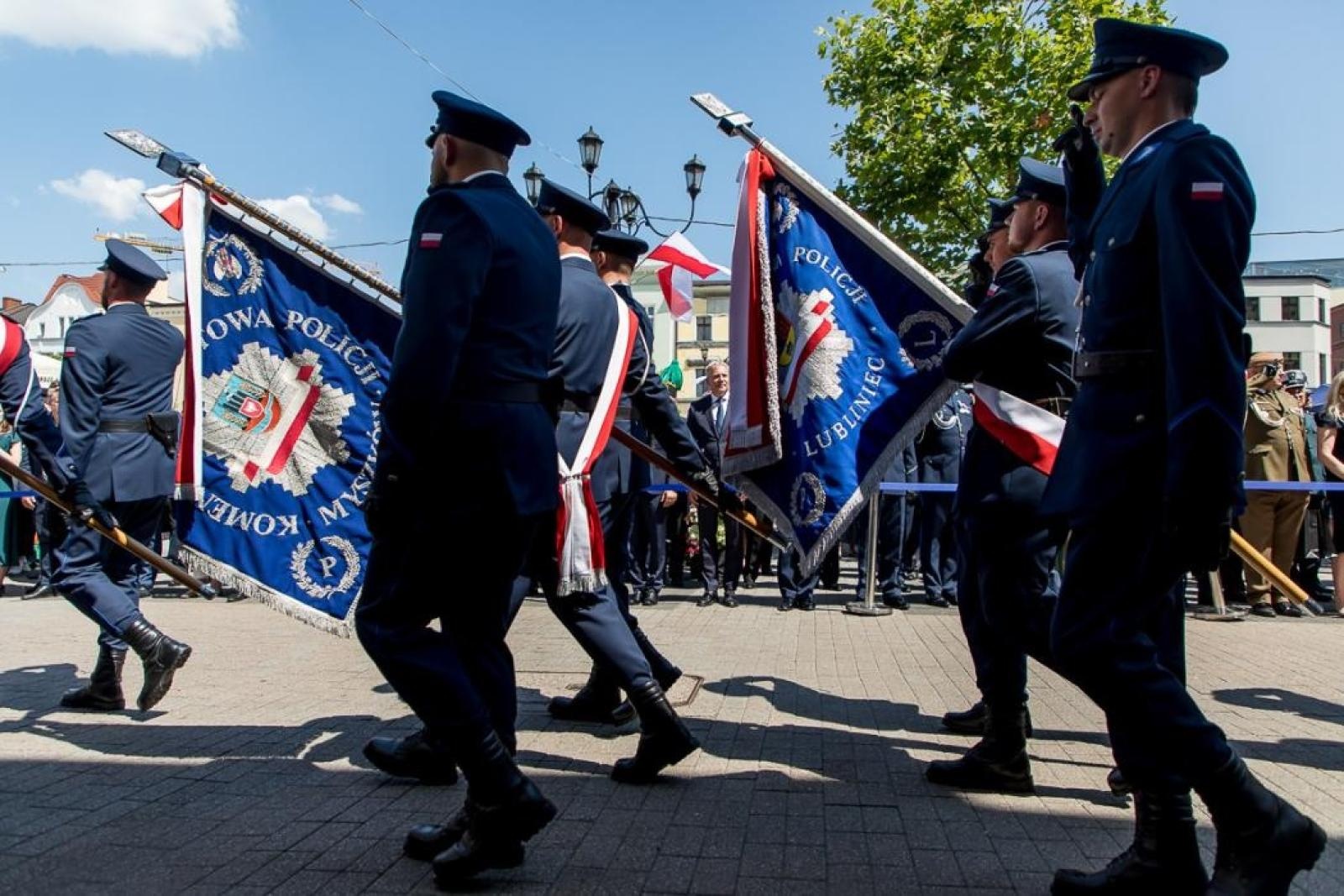 Zdjęcie w galerii na portalu naszraciborz.pl: W Rybniku odbyły się tegoroczne wojewódzkie obchody Święta Policji wiadomości z regionu