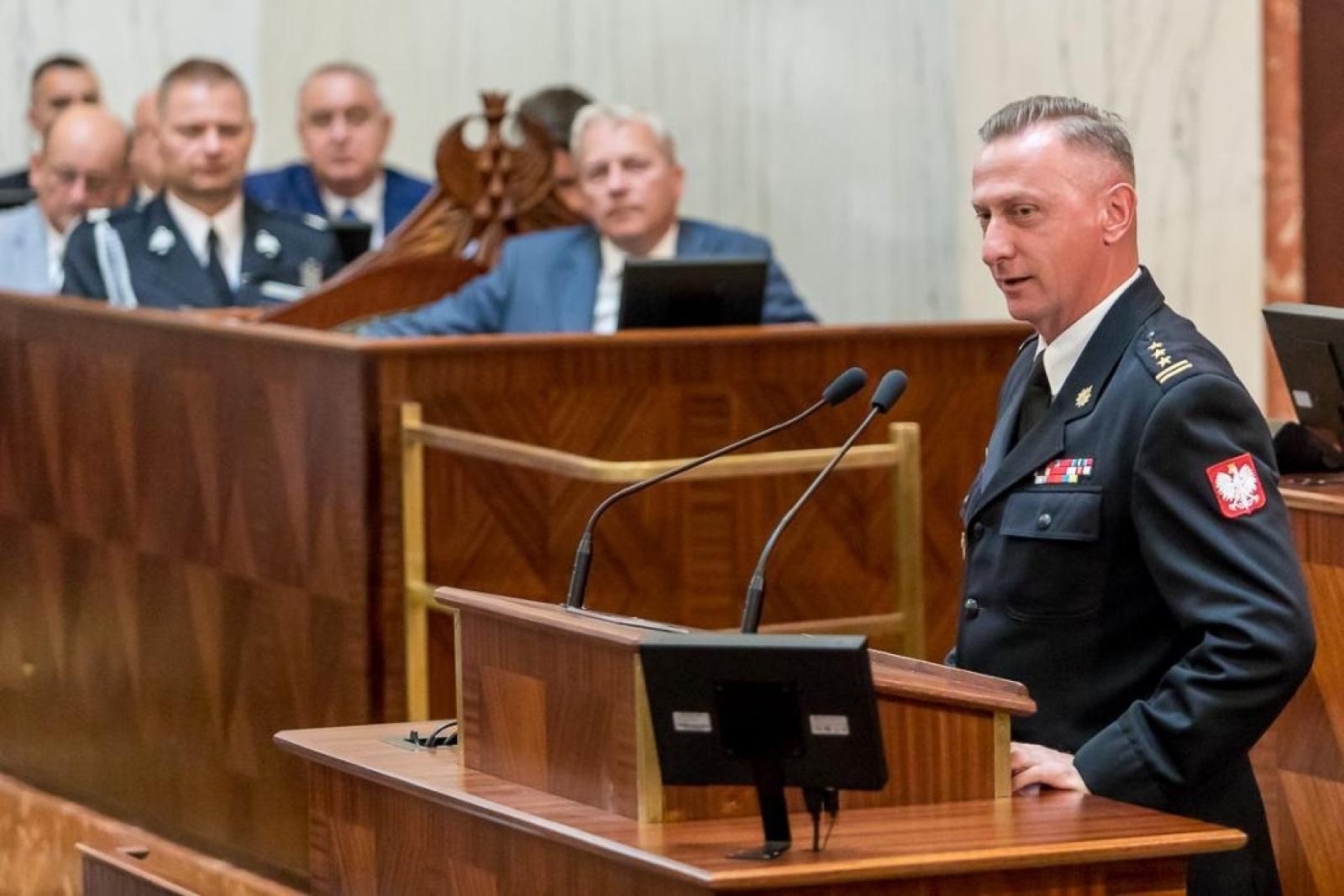 Zdjęcie w galerii na portalu naszraciborz.pl: Nowoczesne wozy dla OSP Maków i Owiszcze. 33 jednostki z regionu zyskają nowy sprzęt wiadomości z regionu