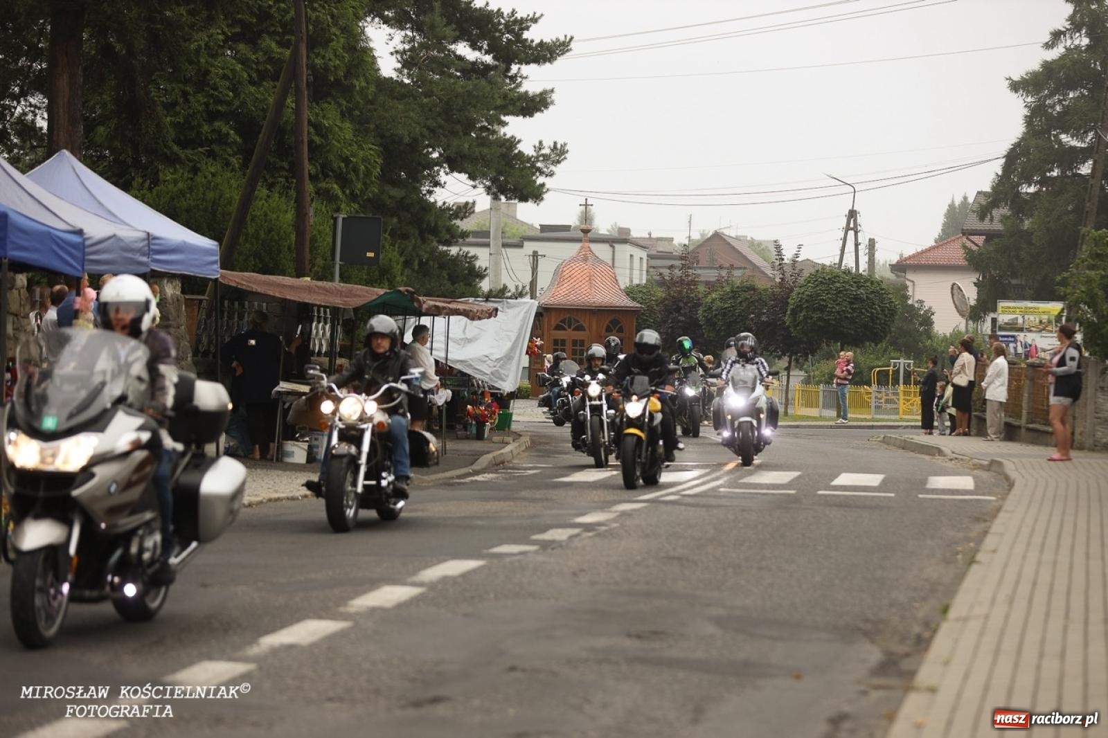 Zdjęcie w galerii na portalu naszraciborz.pl: Motozlot ku czci św. Krzysztofa w Pogrzebieniu – tradycja, pasja i błogosławieństwo na drogę [FOTO i WIDEO] wiadomości z regionu