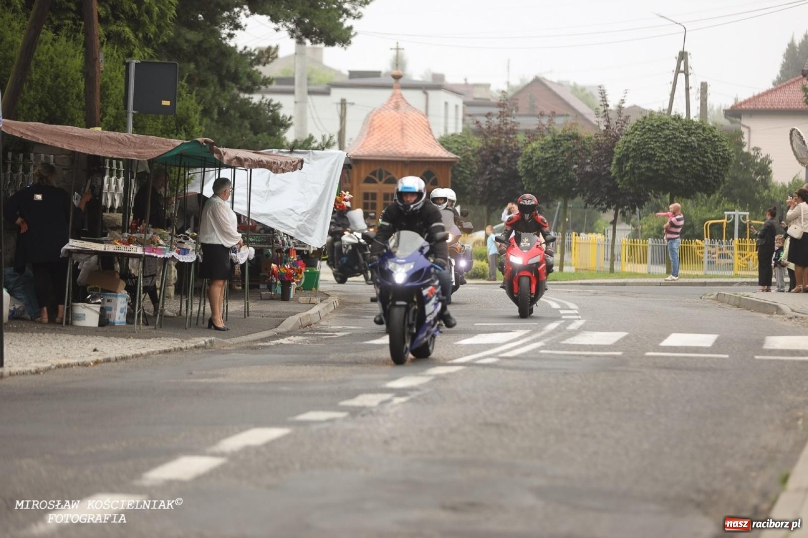 Zdjęcie w galerii na portalu naszraciborz.pl: Motozlot ku czci św. Krzysztofa w Pogrzebieniu – tradycja, pasja i błogosławieństwo na drogę [FOTO i WIDEO] wiadomości z regionu