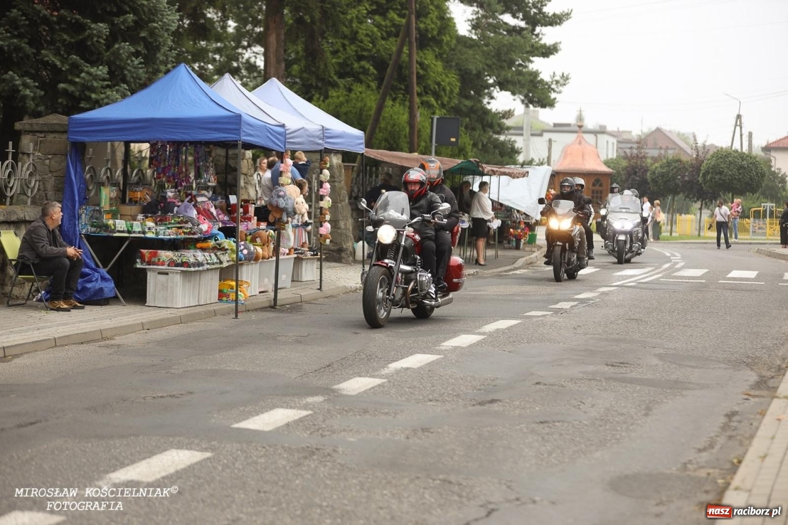 Zdjęcie w galerii na portalu naszraciborz.pl: Motozlot ku czci św. Krzysztofa w Pogrzebieniu – tradycja, pasja i błogosławieństwo na drogę [FOTO i WIDEO] wiadomości z regionu
