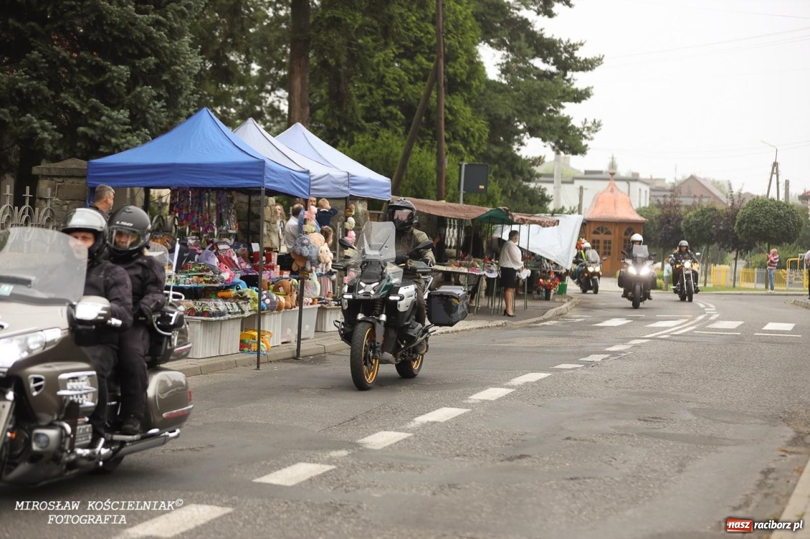 Zdjęcie w galerii na portalu naszraciborz.pl: Motozlot ku czci św. Krzysztofa w Pogrzebieniu – tradycja, pasja i błogosławieństwo na drogę [FOTO i WIDEO] wiadomości z regionu