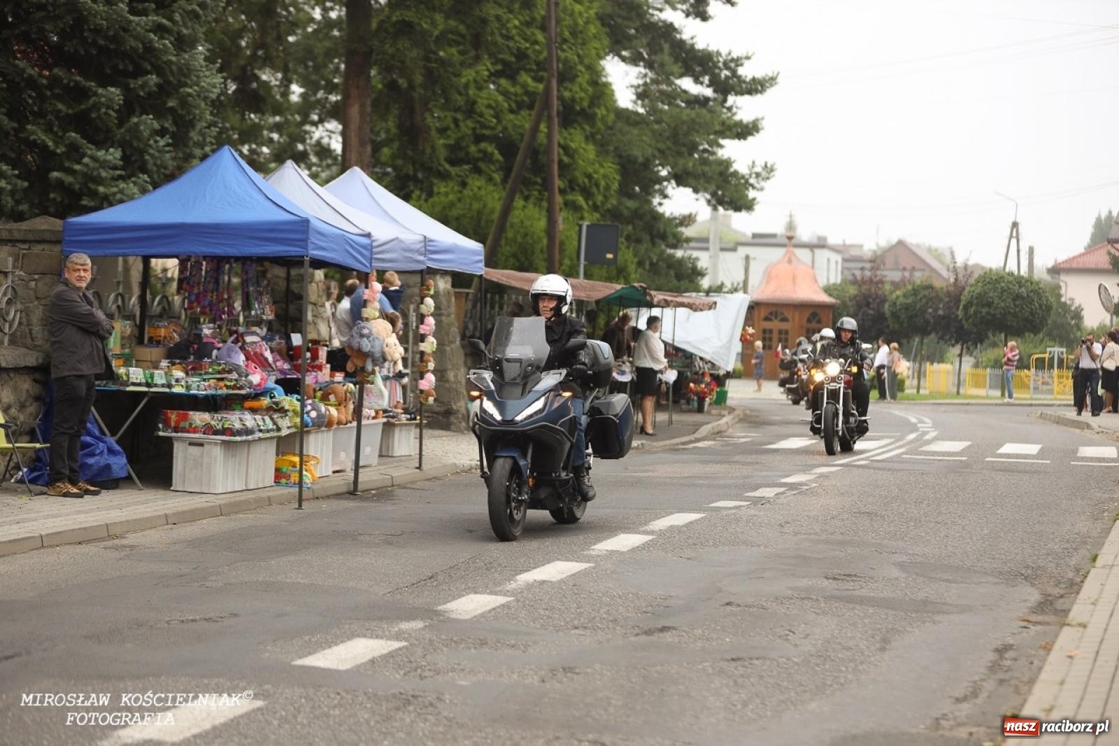 Zdjęcie w galerii na portalu naszraciborz.pl: Motozlot ku czci św. Krzysztofa w Pogrzebieniu – tradycja, pasja i błogosławieństwo na drogę [FOTO i WIDEO] wiadomości z regionu