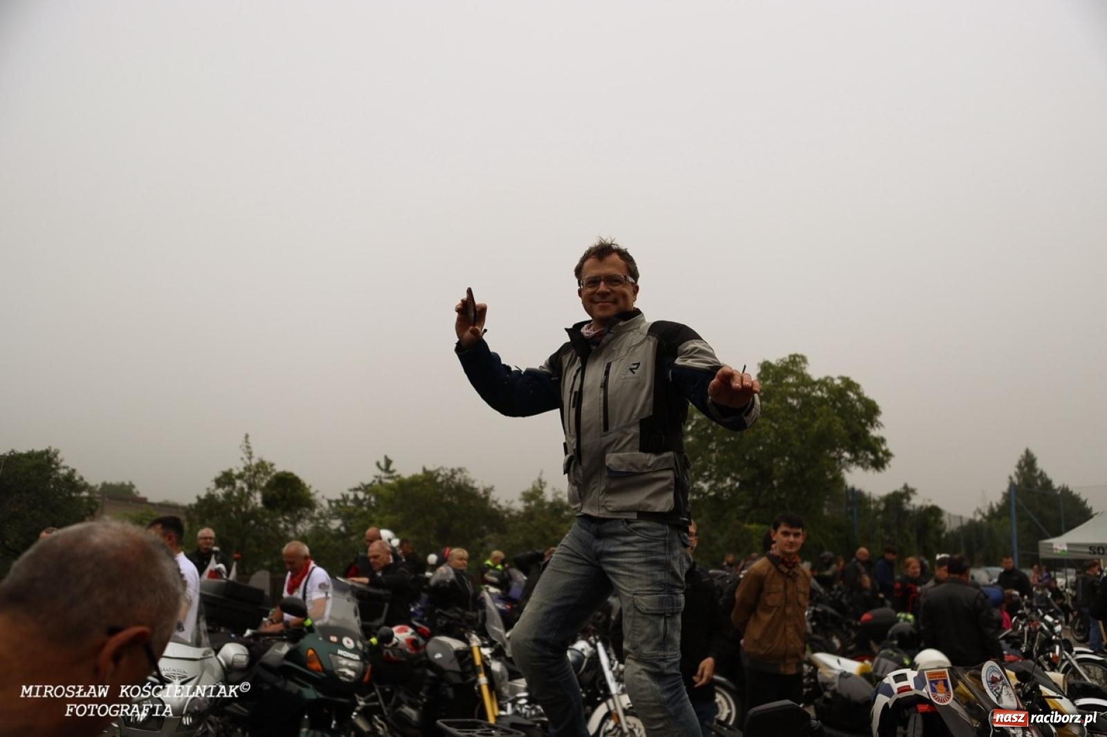 Zdjęcie w galerii na portalu naszraciborz.pl: Motozlot ku czci św. Krzysztofa w Pogrzebieniu – tradycja, pasja i błogosławieństwo na drogę [FOTO i WIDEO] wiadomości z regionu