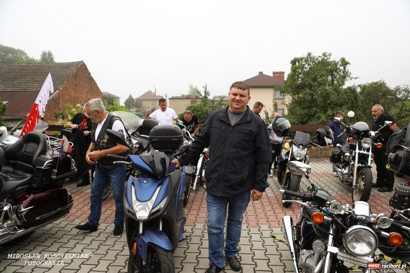 Zdjęcie w galerii na portalu naszraciborz.pl: Motozlot ku czci św. Krzysztofa w Pogrzebieniu – tradycja, pasja i błogosławieństwo na drogę [FOTO i WIDEO] wiadomości z regionu