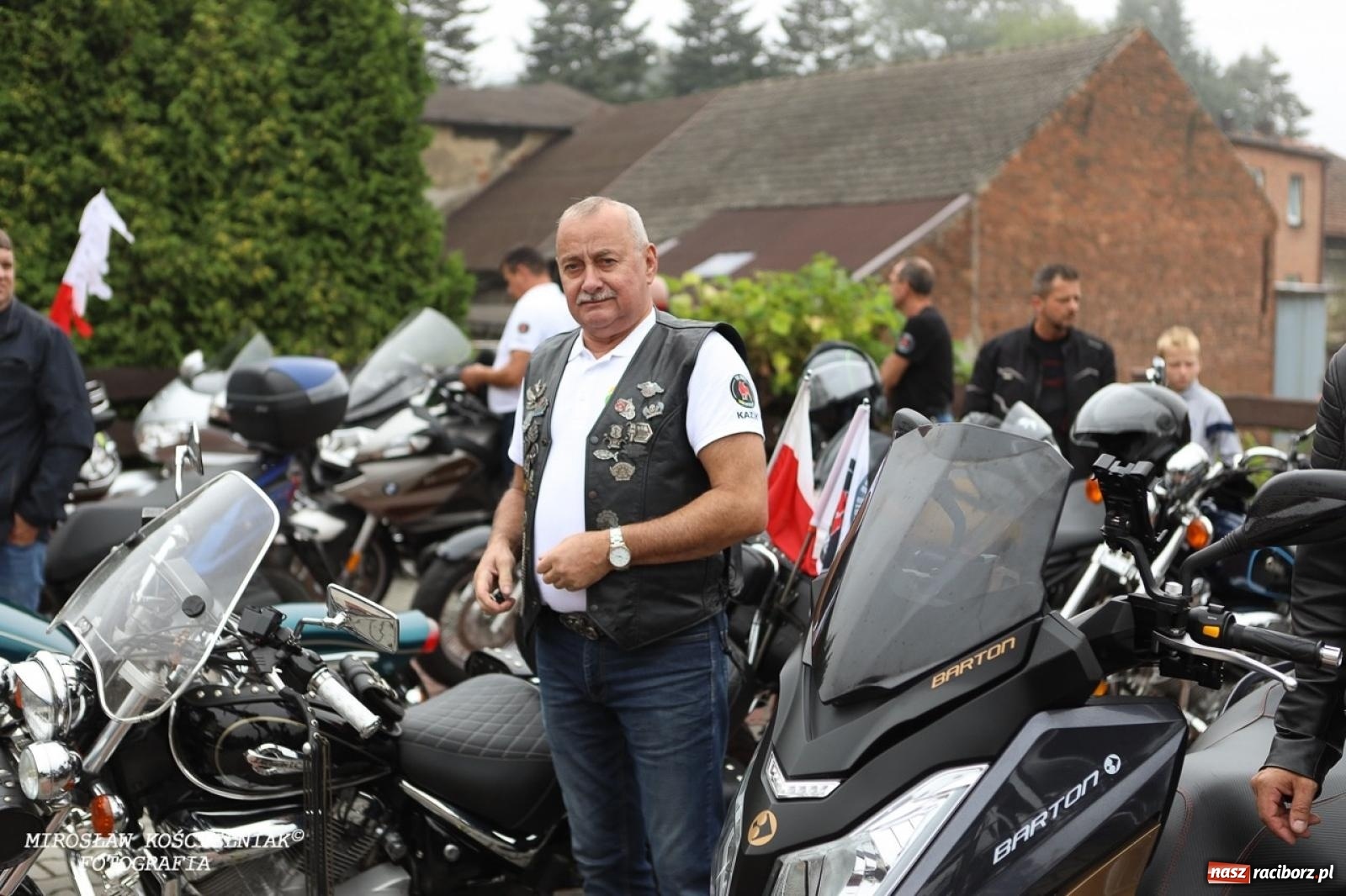 Zdjęcie w galerii na portalu naszraciborz.pl: Motozlot ku czci św. Krzysztofa w Pogrzebieniu – tradycja, pasja i błogosławieństwo na drogę [FOTO i WIDEO] wiadomości z regionu