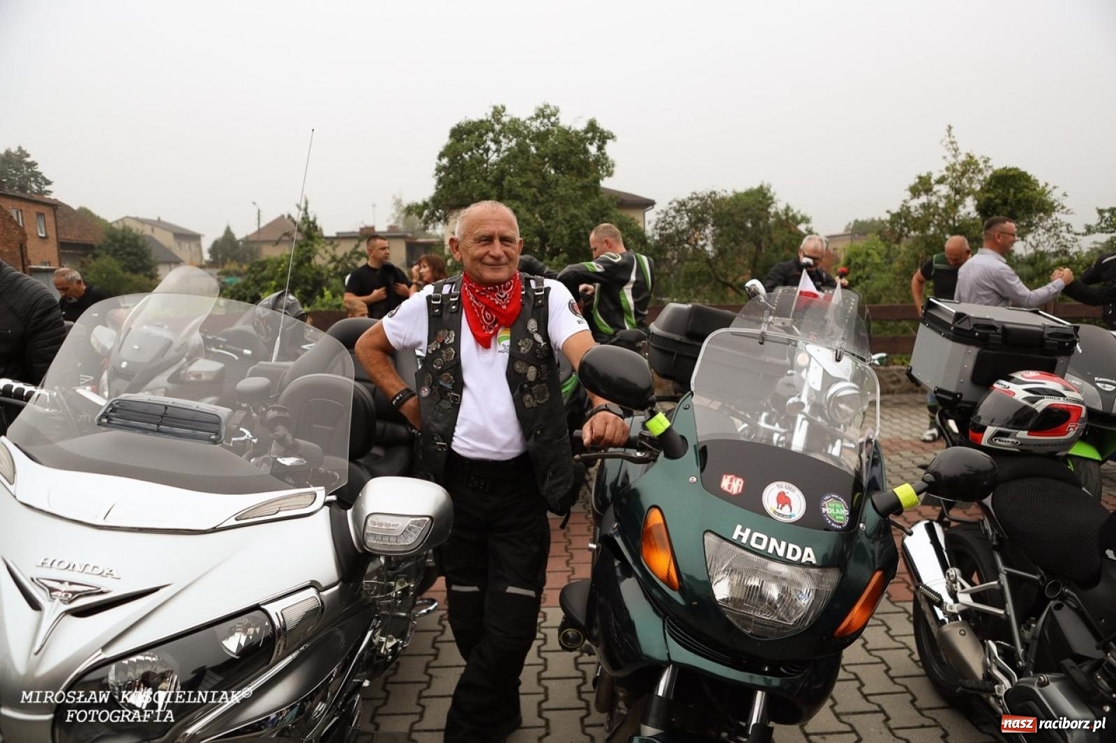 Zdjęcie w galerii na portalu naszraciborz.pl: Motozlot ku czci św. Krzysztofa w Pogrzebieniu – tradycja, pasja i błogosławieństwo na drogę [FOTO i WIDEO] wiadomości z regionu