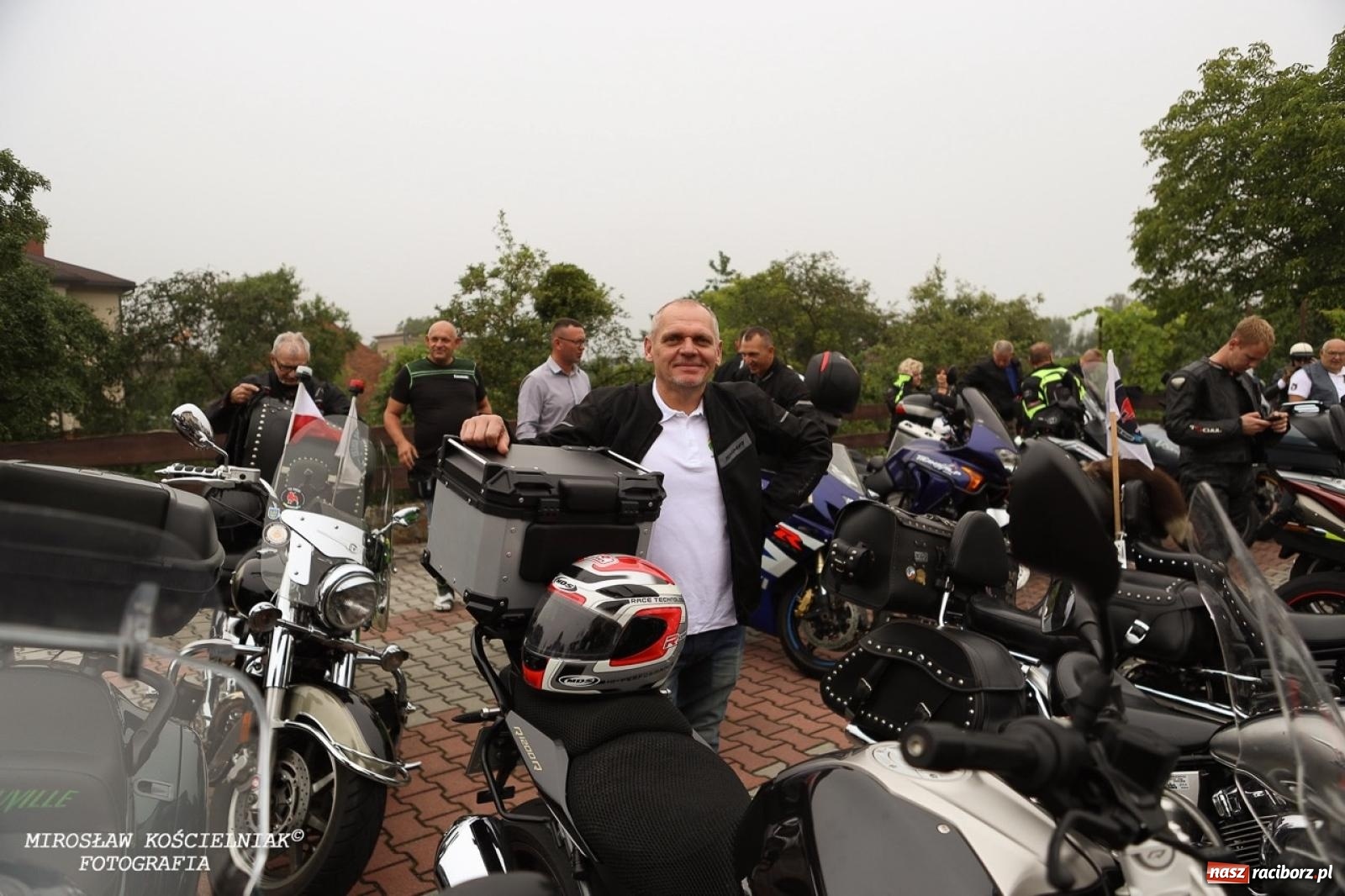 Zdjęcie w galerii na portalu naszraciborz.pl: Motozlot ku czci św. Krzysztofa w Pogrzebieniu – tradycja, pasja i błogosławieństwo na drogę [FOTO i WIDEO] wiadomości z regionu