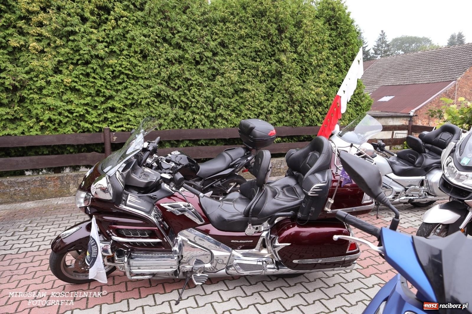 Zdjęcie w galerii na portalu naszraciborz.pl: Motozlot ku czci św. Krzysztofa w Pogrzebieniu – tradycja, pasja i błogosławieństwo na drogę [FOTO i WIDEO] wiadomości z regionu