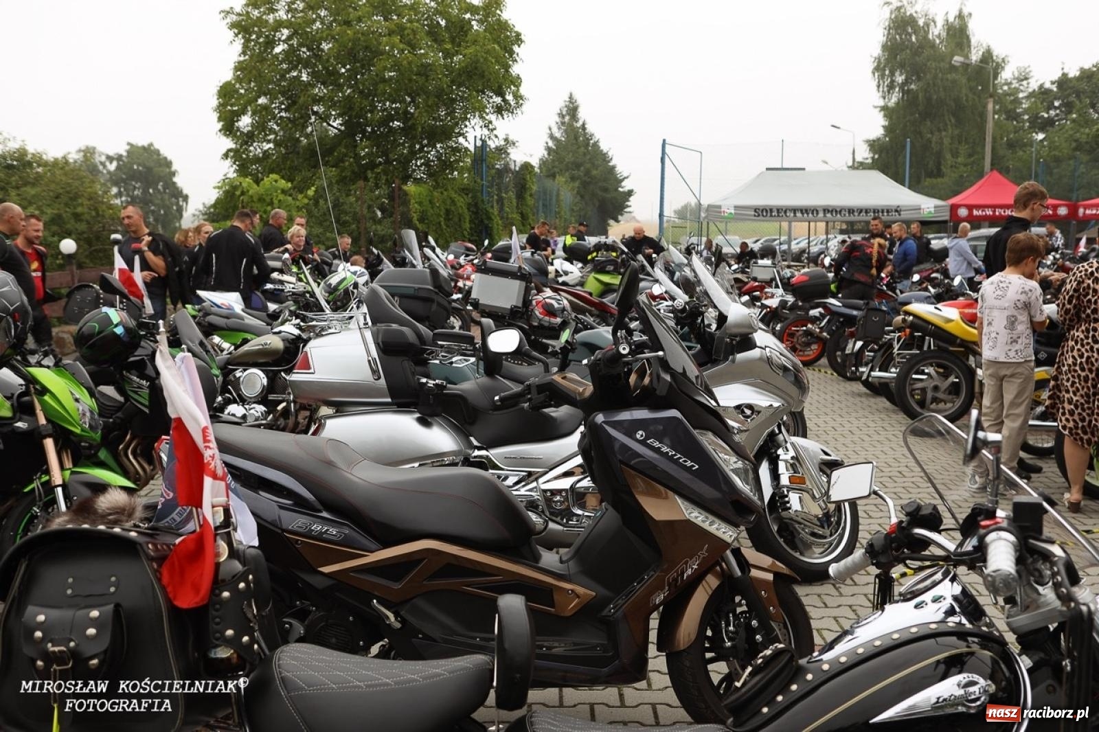 Zdjęcie w galerii na portalu naszraciborz.pl: Motozlot ku czci św. Krzysztofa w Pogrzebieniu – tradycja, pasja i błogosławieństwo na drogę [FOTO i WIDEO] wiadomości z regionu