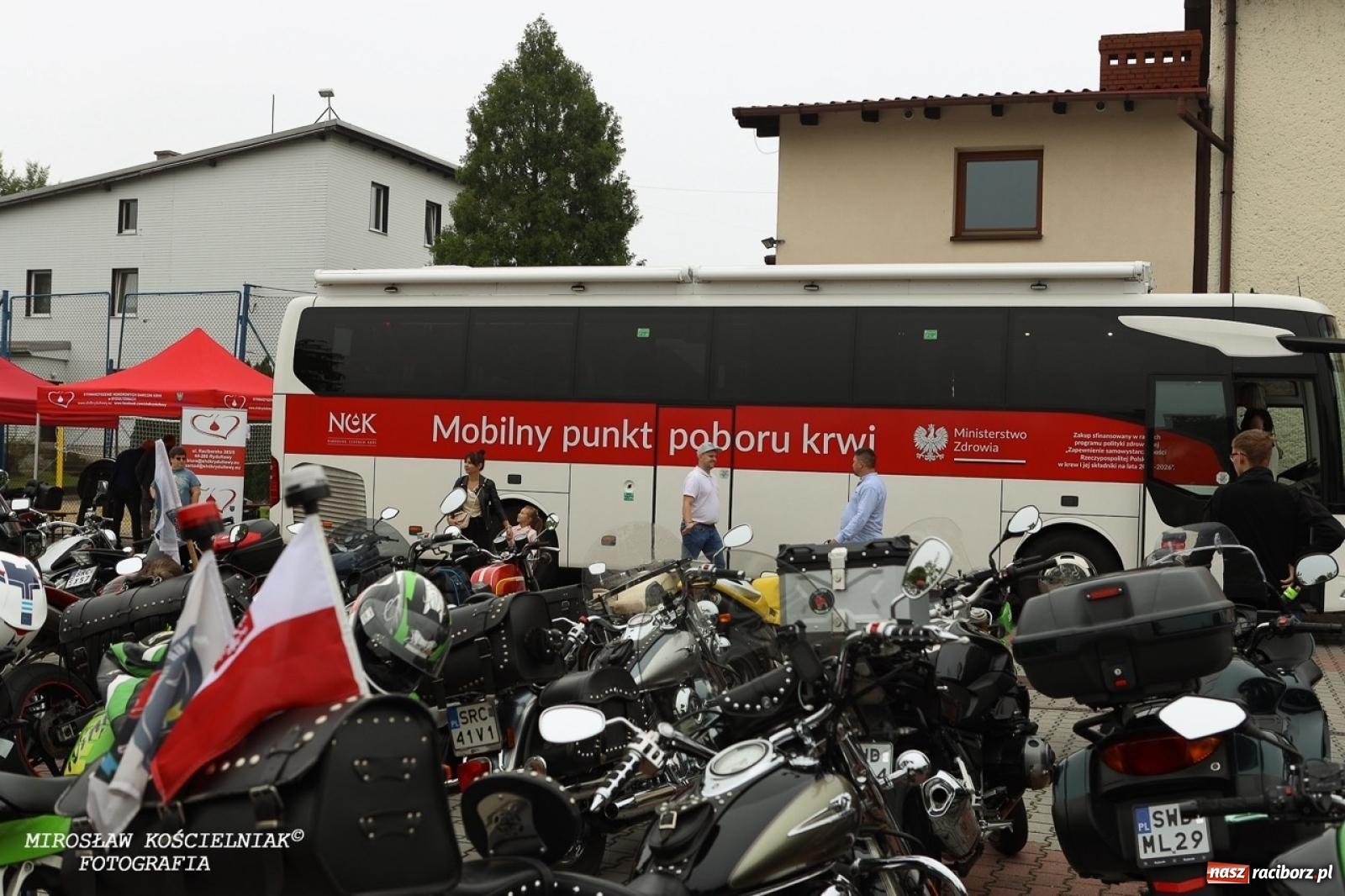 Zdjęcie w galerii na portalu naszraciborz.pl: Motozlot ku czci św. Krzysztofa w Pogrzebieniu – tradycja, pasja i błogosławieństwo na drogę [FOTO i WIDEO] wiadomości z regionu