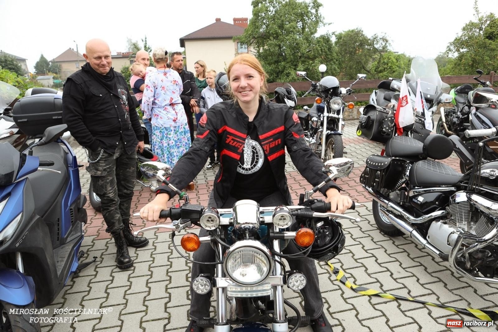 Zdjęcie w galerii na portalu naszraciborz.pl: Motozlot ku czci św. Krzysztofa w Pogrzebieniu – tradycja, pasja i błogosławieństwo na drogę [FOTO i WIDEO] wiadomości z regionu