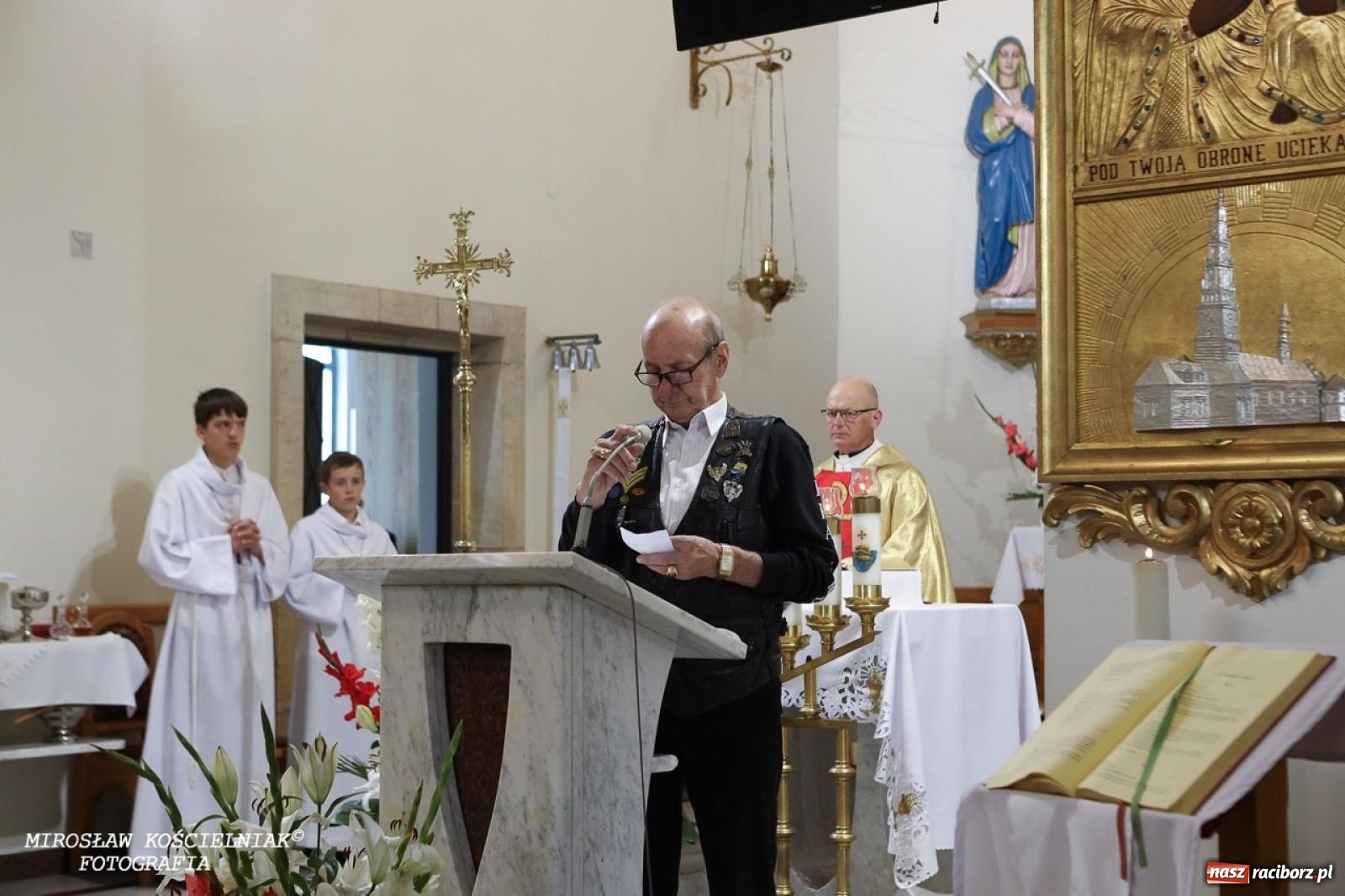 Zdjęcie w galerii na portalu naszraciborz.pl: Motozlot ku czci św. Krzysztofa w Pogrzebieniu – tradycja, pasja i błogosławieństwo na drogę [FOTO i WIDEO] wiadomości z regionu