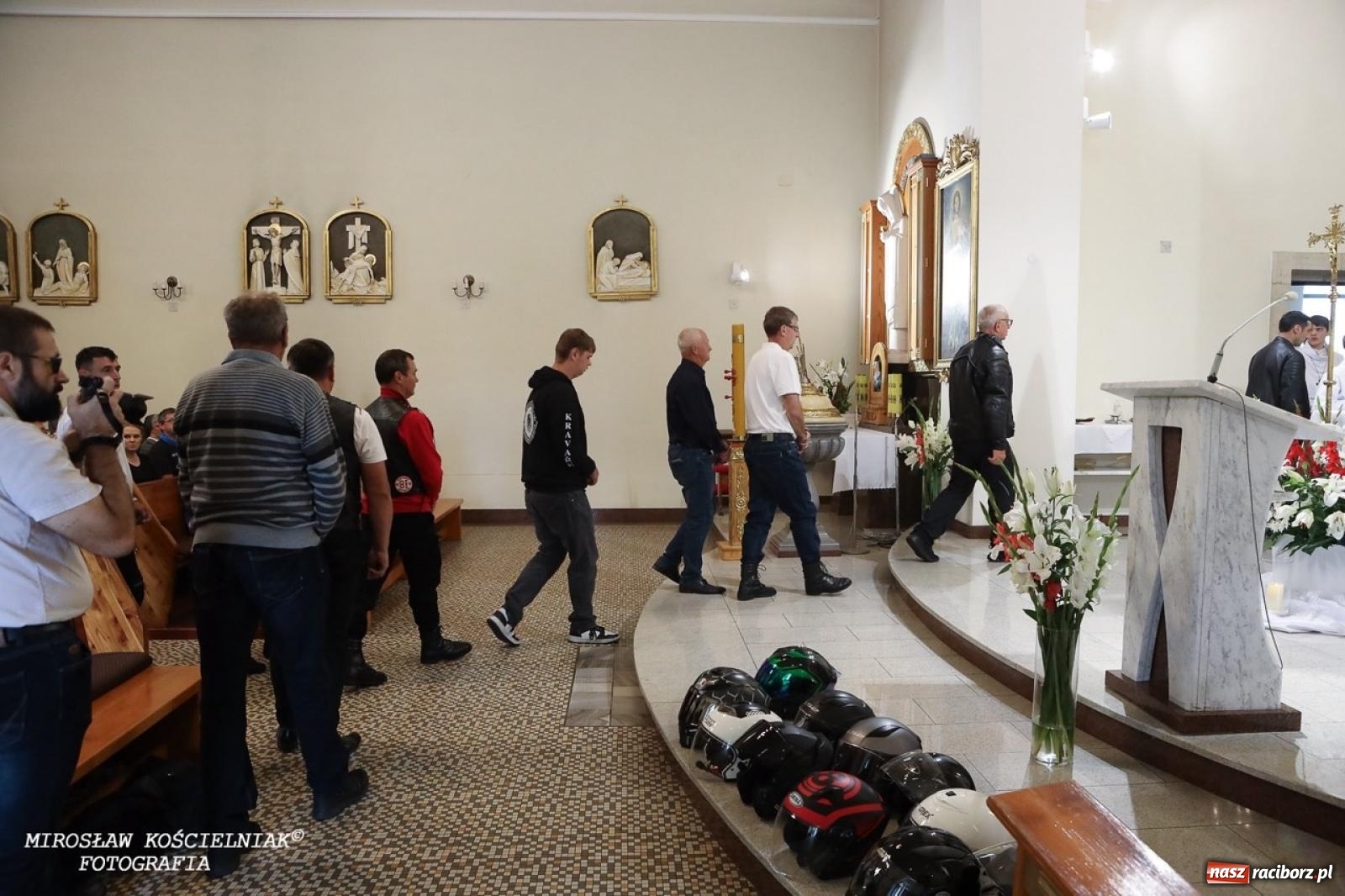 Zdjęcie w galerii na portalu naszraciborz.pl: Motozlot ku czci św. Krzysztofa w Pogrzebieniu – tradycja, pasja i błogosławieństwo na drogę [FOTO i WIDEO] wiadomości z regionu